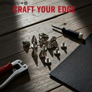 WP💓💛💖 Silver Cone Spike Studs Punk Metal Rivets for Leathercraft DIY Supply Perfect for Garment Belt Projects