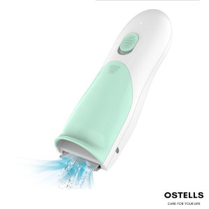 OSTELLS Hair Clipper Auto Vacuum Suction Infant Haircut Trimmer Low Noise Waterproof