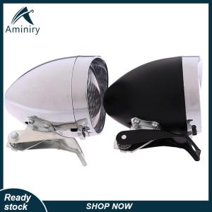 Aminiry[Love sports] 3 đèn LED phía trước xe đạp cổ điển đèn pha đèn Pin cổ điển
