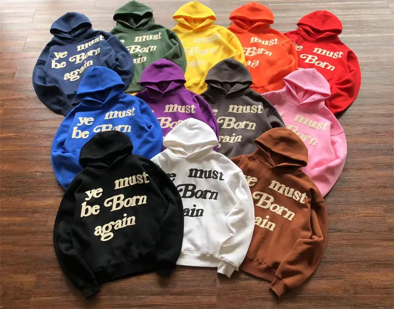 Ye Must Be Born Again Kanye West Hoodies Men Women CPFM Cactus