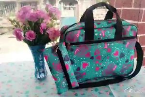 CODE #117 Waterproof Laptop Messenger Book Bag 14-15 Inch–High Capacity Durable Business & School