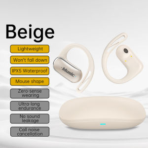 Cross-border New Product Private Model OWS Ear-mounted Lightweight Compact Bluetooth Earbuds Long-lasting Battery Noise-canceling High Aesthetic Earphones