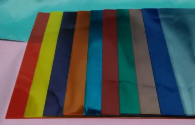 Plastik Mica Mika Jilid F4 Folio Clear Bening Biru Muda Biru Tua Hijau Kuning Merah Orange Oranye Pink Ungu 10pcs READY STOCK