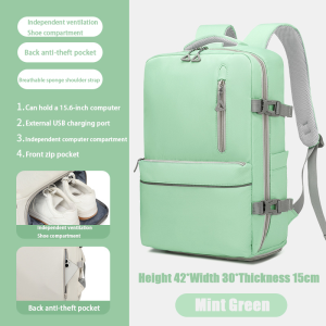 Fuji Backpack Large Capacity Solid School Bag Wateproof Anti-theft Travel Backpacks