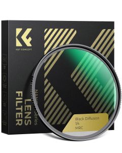 K&F Concept Nona-X 67mm 1/4 1/8 Black Mist Diffusion Filter 37/40.5/43/46/49/52/55/58/62/67/72/77/82/95mm Camera Filter