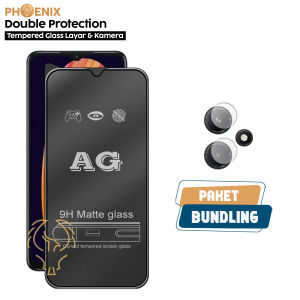 Paket 2in1 Tempered Glass Matte Anti Glare Infinix Hot 30i Free Tempered Glass Camera
