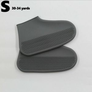 2 miếng bảo vệ giày Sneaker Nam Nữ Ủng đi mưa chống trượt chống thấm nước tái sử dụng bọc giày silicon bọc giày dày Ngày mưa ngoài trời