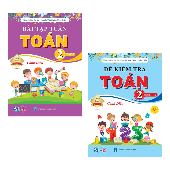 Combo Bài Tập Tuần và Đề Kiểm Tra Toán, Tiếng Việt Lớp 2 - Cánh Diều ...