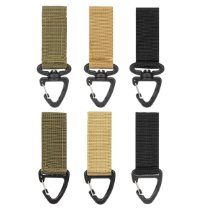 Heavy Type Nylons Backpacks Clip Triangular Carabiner Hook Mounting Hook for Hiking Camping Gears