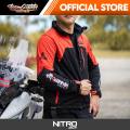 TEAM KATAGUMPAY X NITRO F1 Stretch Air Riding Jacket (Black/Red). 