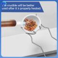 1 Set Molten Gold Bowl Melting Furnace Clamp Silver Melting Kit Metal Casting Kit for Melting Metal Crucible Tong. 