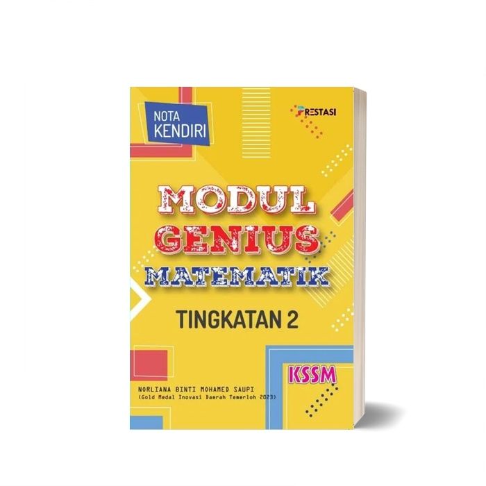 🧮🅰️🧑🏻🎓Modul Genius Matematik Tingkatan 2 KSSM | Lazada