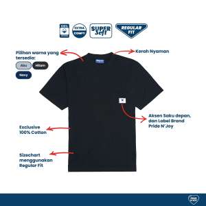 Pride N Joy Co - T-Shirt Pocket Tee Black