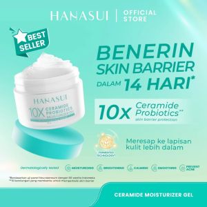 HANASUI Moisturizer Gel Series - Pelembab Gel Lembap & Mudah Menyerap - Bright Expert Mencerahkan