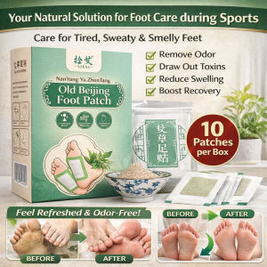Herbal Foot Patch Detox Pads With Natural Ingredients Aromatic Herbal Care