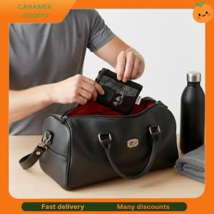 ❣️❣️❣️ New Travel Makeup Storage Bags Mesh Coin Purse Simple Portable Mini Bag Multi-purpose Square Bag Double-layer Zipper Card Holder