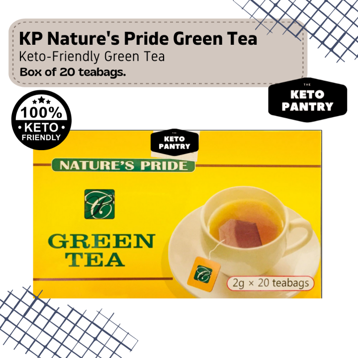 Ketofriendly Nature's Pride Green Tea (Box of 20 teabags) Lazada PH