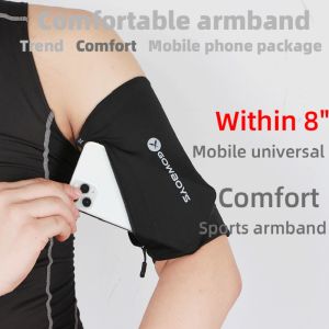 FANGAN Case Cover Holder Phone Armband Bag Lightweight Armband Running Phone Bags Sports Arm Bag High Elastic Mobile Phone Arm Bag Phone Accessories