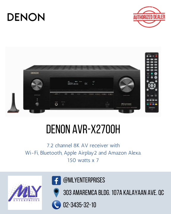 DENON AVR-X2700H | Lazada PH