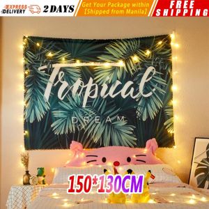 【150*130CM】Background Cloth Wall Muslim Ramadan festival Decoration Moon Hanging Tapestry Home Mural Beach Towel Ramadan Tapestry