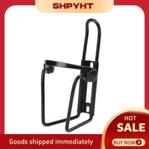 SHPYHT 1PC hợp kim nhôm xe đạp leo núi chai có thể lồng khung đi xe đạp uống nước cup giá phụ kiện MTB xe đạp nước chai chủ