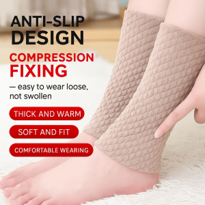 NALANILI A Pair Bảo vệ chống lạnh Bao tay mắt cá chân Thoải mái Làm dày Bao ấm mắt cá chân Chung Ấm áp Tất ống chân Mùa đông