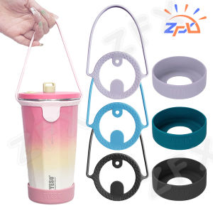 Silicone Boot Rope for Original Tyeso Tumbler Hot & Cold Vacuum Insulated Cup Cover 600ML Coffee Mug Holder Handle Strap