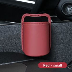 Seamital cửa xe lưu trữ hộp Chất liệu da PU lưng ghế ô tô giá treo cốc Thùng rác đa chức năng xe lưu trữ túi xếp đồ