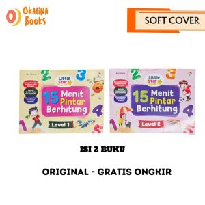 OKALINA - ISI 2 Buku Little Star Pintar Berhitung Buku Belajar Anak Ziyadbooks