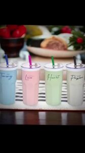 Ly Nhiệt Kèm Ống Hút 600ml Tân Lập Thành- Sang Trọng- Tiện Dụng