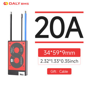 COD Daly บอร์ดป้องกันแบตเตอรี่ LiFePO4 BMS 4S 12V 20A 40A 60A 100A กันน้ำ BMS พร้อม Balance พอร์ตทั่วไป