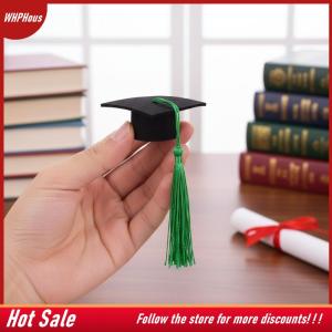 【COD】🔥🔥🔥 Mini Graduation Hat Set 12PCS Black Grad Cap for Class of 2026 School Ceremony Celebration Party Supplies