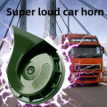 Universal dual tone car horn 12V 300DB electric snail train horn motorcycle truck SUV for waterproof horn. 