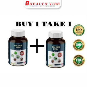 BUY 1 TAKE 1 Golden Insu ■ Effective Diabetic Support and Improves Metabolism | 120 Capsule