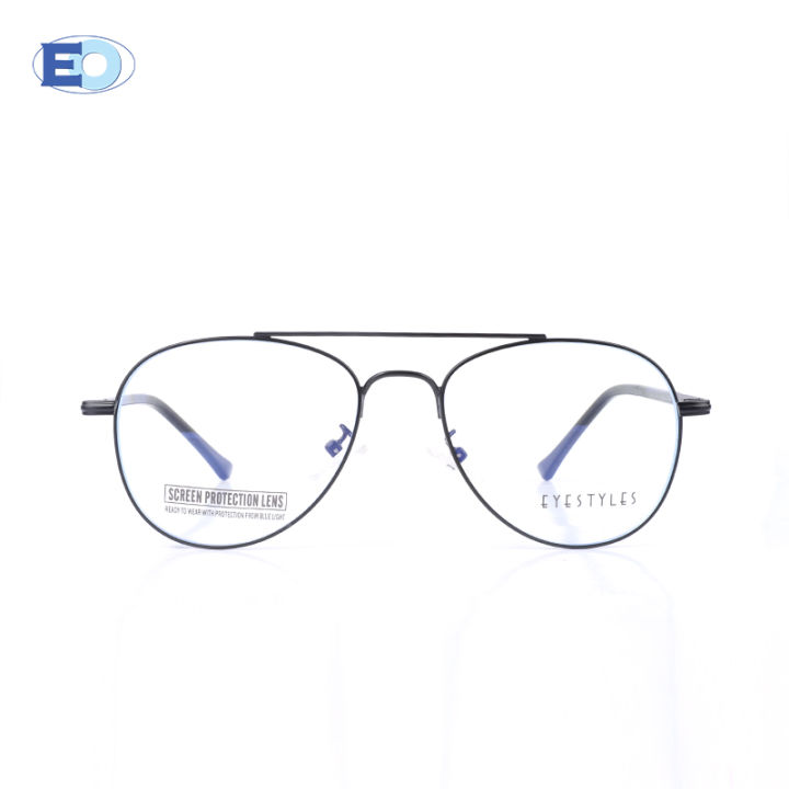 Eo Eyest2230 Anti Radiation Eyeglasses For Men And Women Aviator Frame Lazada Ph