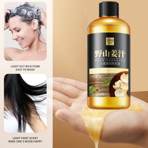 hot sale ginger shampoo hair growth halia penumbuh rambut gugur hair tonic ginger anti hair loss fluffy plant herb hair care 300ml防脱育发生液姜洗发水