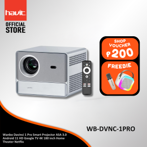 Wanbo Davinci 1 Pro Smart Projector ASA 3.0 Android 11 HD Google TV 4K 180 inch Home Theater Netflix