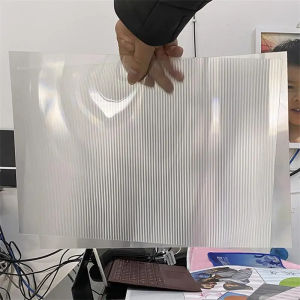 10 Pieces of 51*71cm size 75 LPI Blank Lenticular film sheets for 3D Photos Making