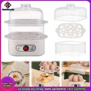 Vodool Two/Three-Layer Electric Egg Boiler Cooker Corn Milk Rapid Breakfast Cooking Appliances Portable Egg Boiler Kitchen Cooking Tool