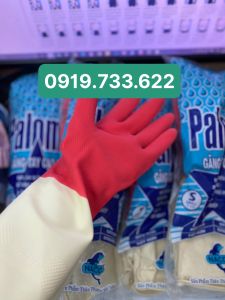 [ 1 đôi lẻ] găng tay cao su Paloma chính hãng- phối màu