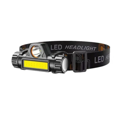 Multifunctional Waterproof LED Headlamp XPE + COB USB Rechargeable Adjustable Bright Head Torch