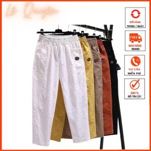 Quần baggy nữ  quần đũi dài lưng thun bigsize phù hợp mọi lứa tuổi mã 707