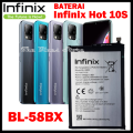 Infinix Batre BL-58BX Baterai BL-58BX Battery BL58BX Baterai Infinix Hot 10s Original Awet Bagus Berkualitas. 