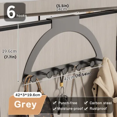 Door Hanging Shoe Rack Multifunctional Bedroom Multi-layer Wall Hanging Wall Shoe Rack Simple Household Save space Shoes Rack Behind the door