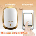Chuông Cửa Không Dây CACAZI 36 kiểu nhạc Cao Cấp K01 Chuông gọi người nhà chống nước bắt tín hiệu khoảng cách 300m. 