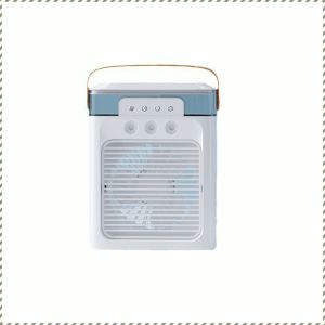 Spray Fan Three Wind Speeds Spray Ice Crystal Water Mist Cooler Fan Four Silent Operations Refrigeration