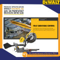 DEWALT DHS780T2-GB 54V XR FLEXVOLT MITRE SAW | MESIN PEMOTONG KAYU TANPA WAYAR. 