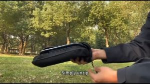 CODFoldable Mini Camping Chair Aluminium Picnic Fishing Folding Stool Kerusi Bangku Kecil Folding Stool Multifunctional