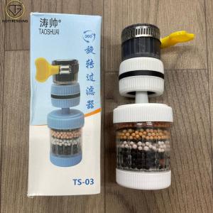 Combo 2 Đầu Vòi Lọc Nước 6 Tầng Lọc Xoay 360 Độ Thế Hệ Mới Gắn Bồn Rửa Chén Nhà Tắm Giúp Nguồn Nước Sạch Sẽ