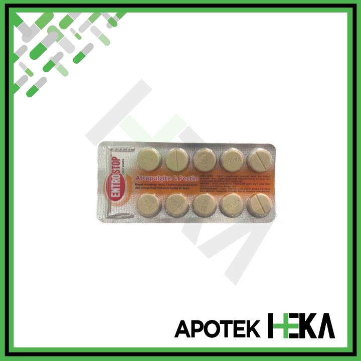Entrostop Obat Diare Strip isi 10 Tablet